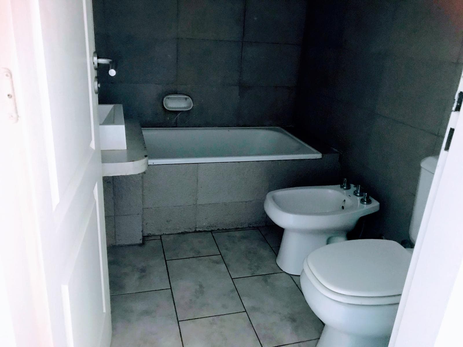Apartment in Manuel Alberti, 2 bedrooms, 1 bathroom, ground floor, with garden, credit available.