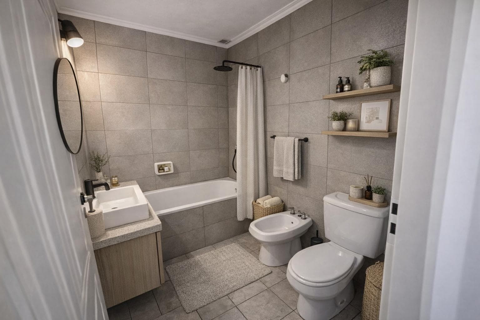 Apartment in Manuel Alberti, 2 bedrooms, 1 bathroom, ground floor, with garden, credit available.