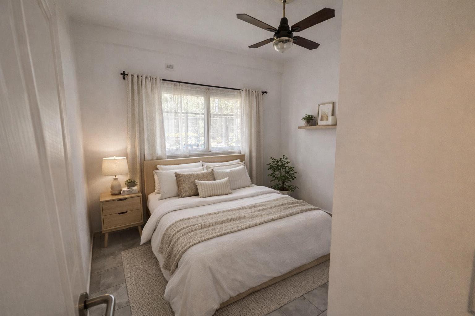 Apartment in Manuel Alberti, 2 bedrooms, 1 bathroom, ground floor, with garden, credit available.
