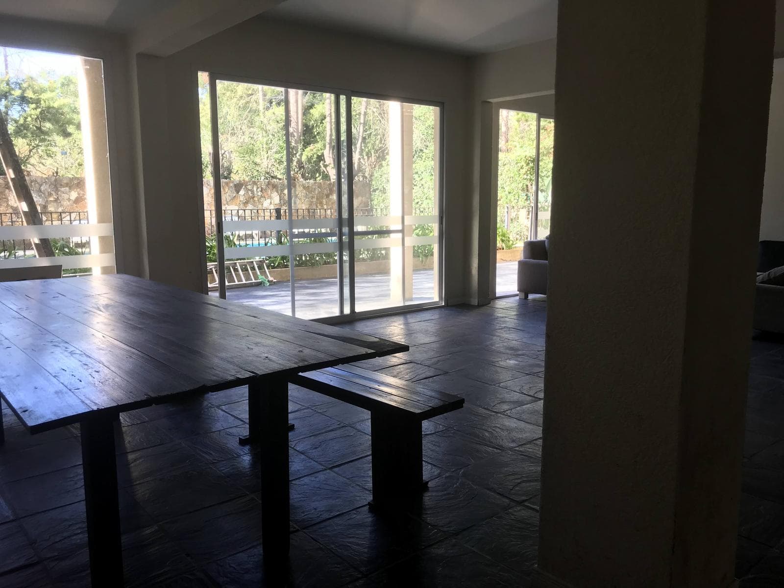 Apartment in Manuel Alberti, 2 bedrooms, 1 bathroom, ground floor, with garden, credit available.