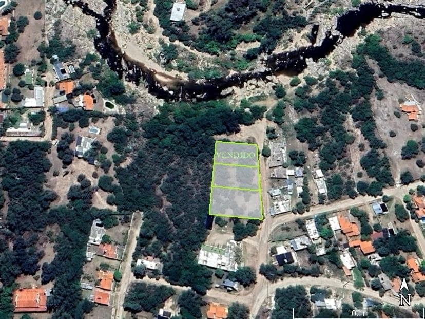 Lots in Mina Clavero, 30 meters from the river | 508 and 550 m²