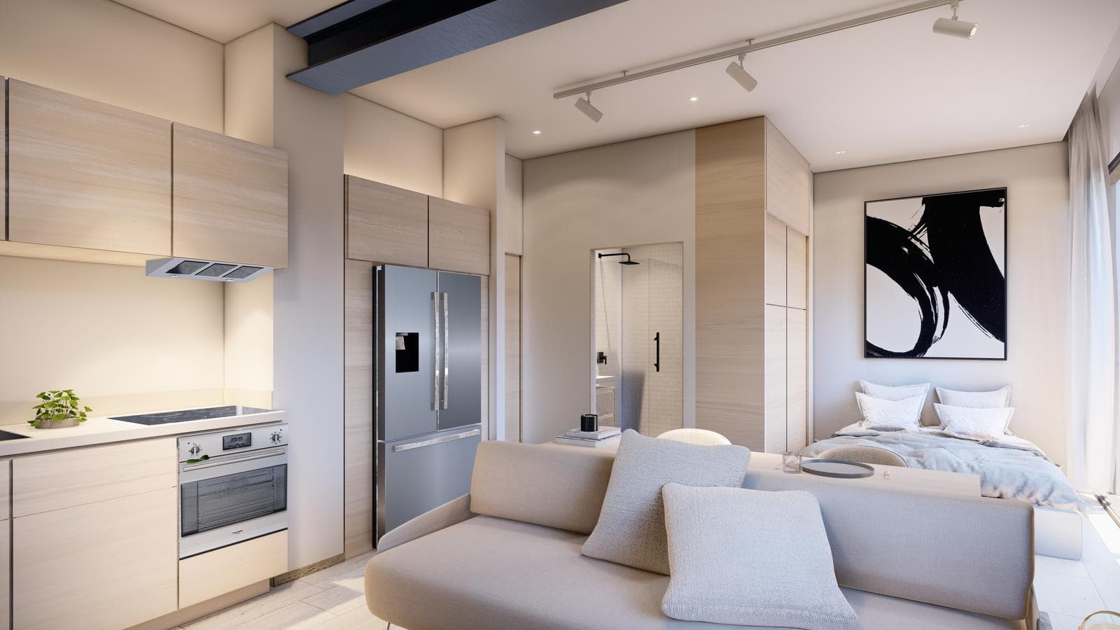 Loft-style apartment on Chapultepec Avenue for sale, amenities, IMMEDIATE OCCUPANCY