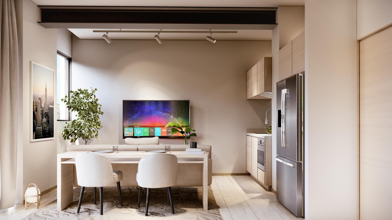 Loft-style apartment on Chapultepec Avenue for sale, amenities, IMMEDIATE OCCUPANCY
