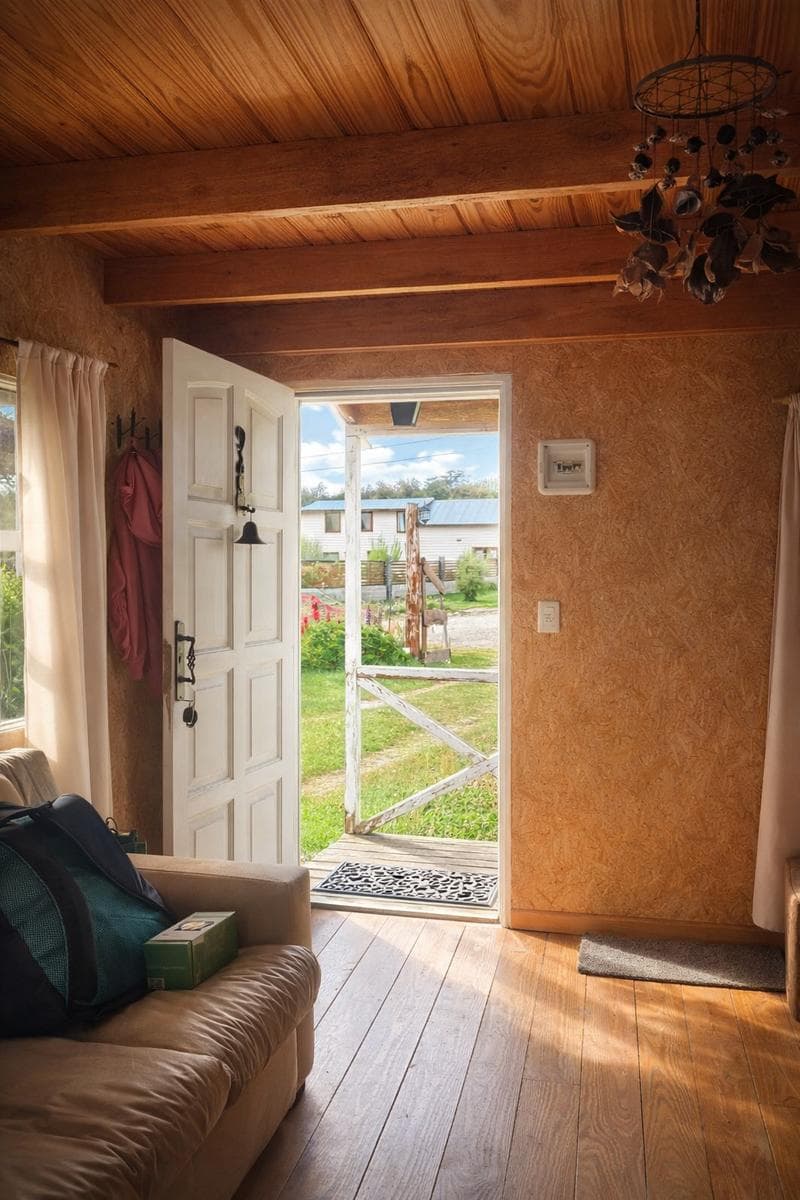 Main house detached cabin on an 800 m² lot – Tolhuin | 2 blocks from Route 1