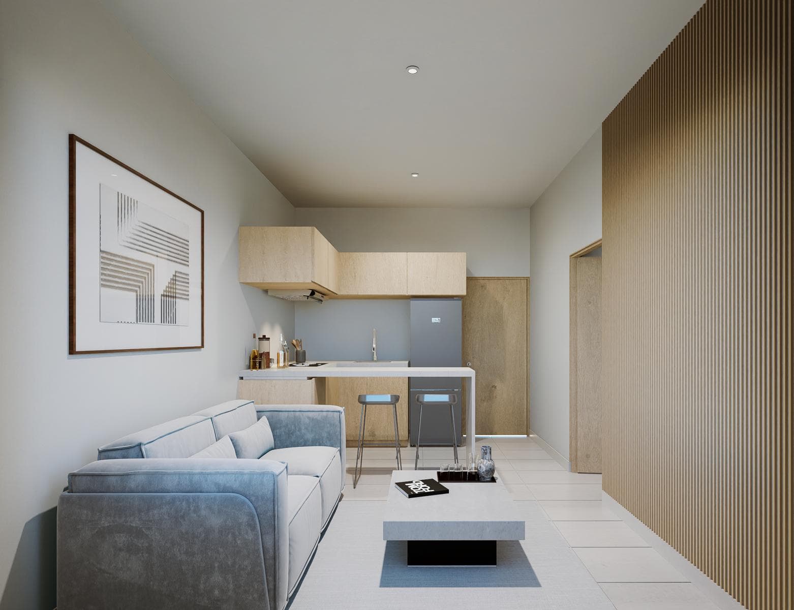 Apartment for sale in San Ángel, amenities, security, with a terrace
