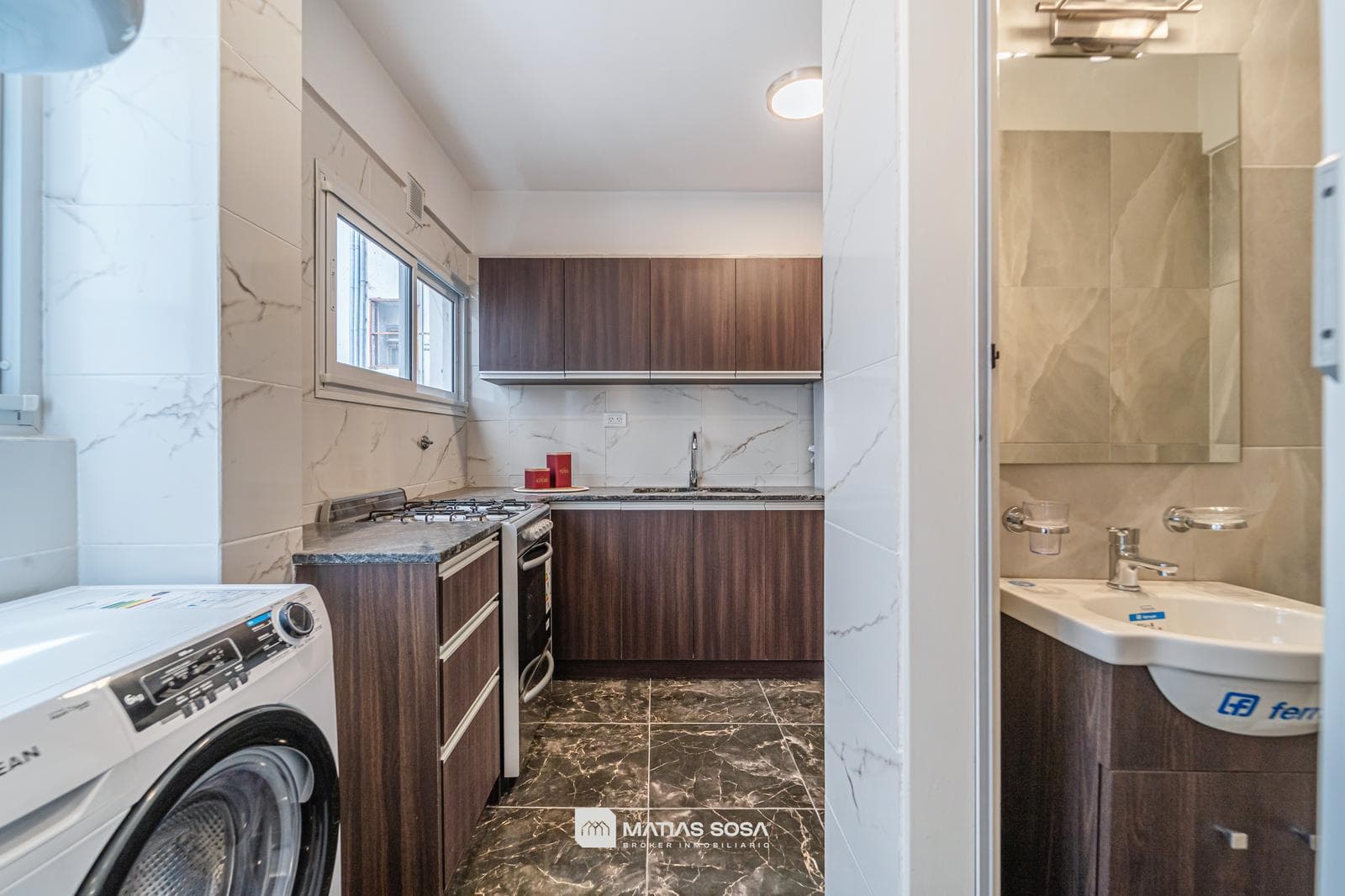 For Sale - Apartment - 2-room apartment with maid's quarters - Renovated and furnished