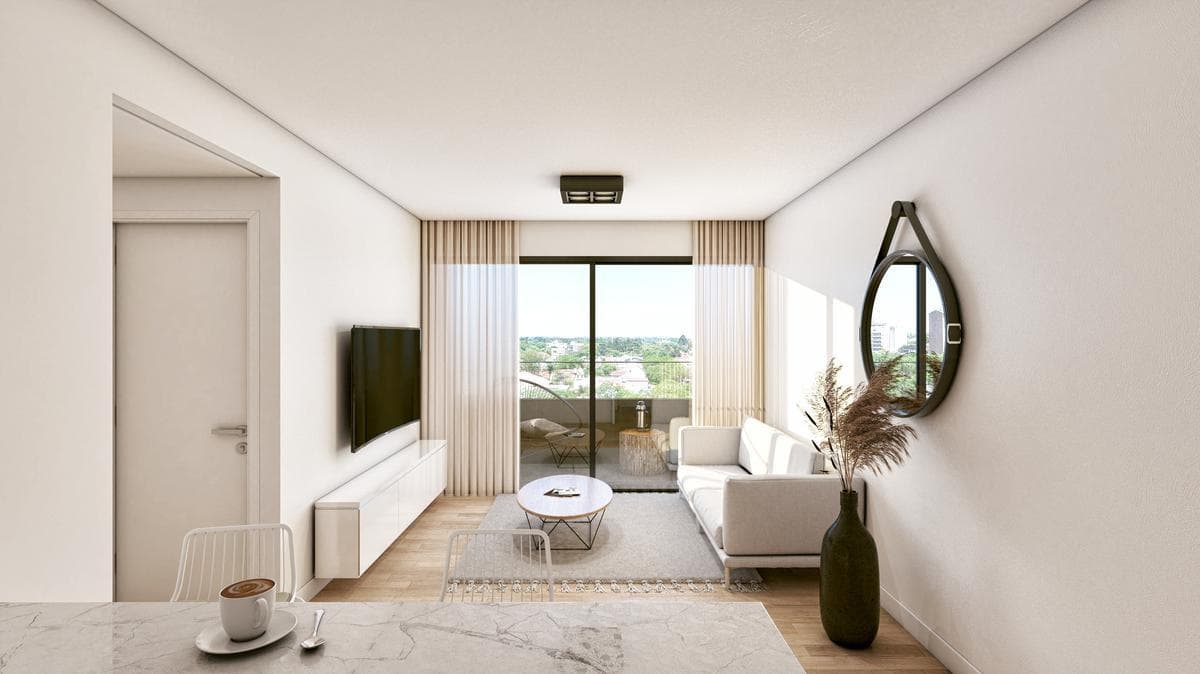 For Sale: Brand-new 2-room apartment with garage, balcony, and amenities in Vicente López | Suitable for professional use | Financing available