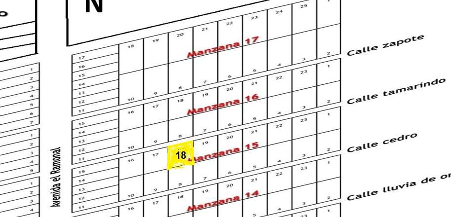 Eco-Friendly Lot for Sale, 3,000 m2, El Ramonal Subdivision, Cancún-Mérida Highway