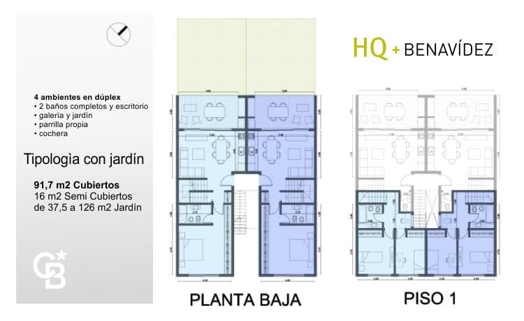 For Sale in Pozo: 4-Bedroom Duplex with Garden in Benavidez; Delivery in 2027; Financing Available