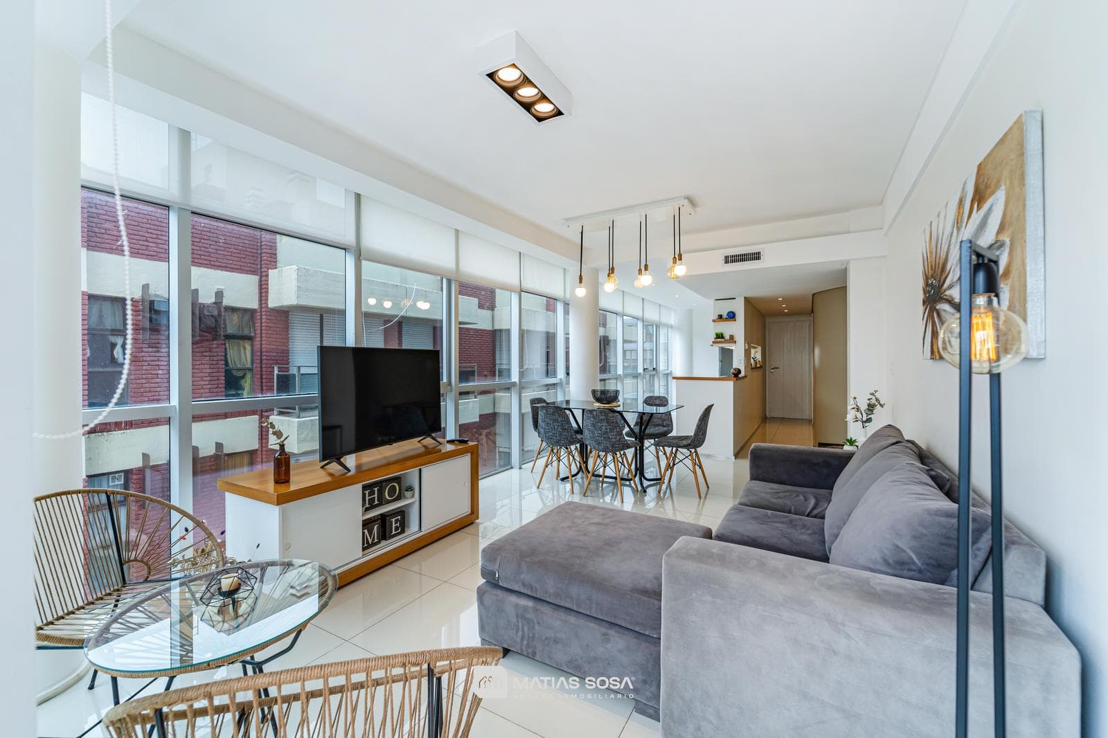 For Rent: 9 months - Apartment - 3 rooms - Ocean view - Parking space - Sofia III Building