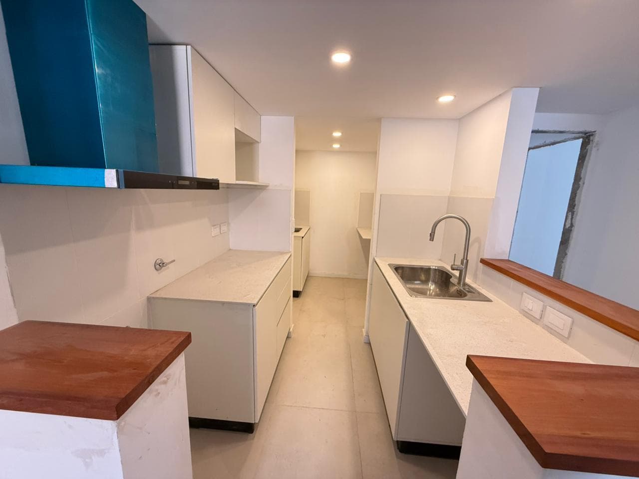 Two-bedroom apartment under construction, scheduled for completion in October 2026