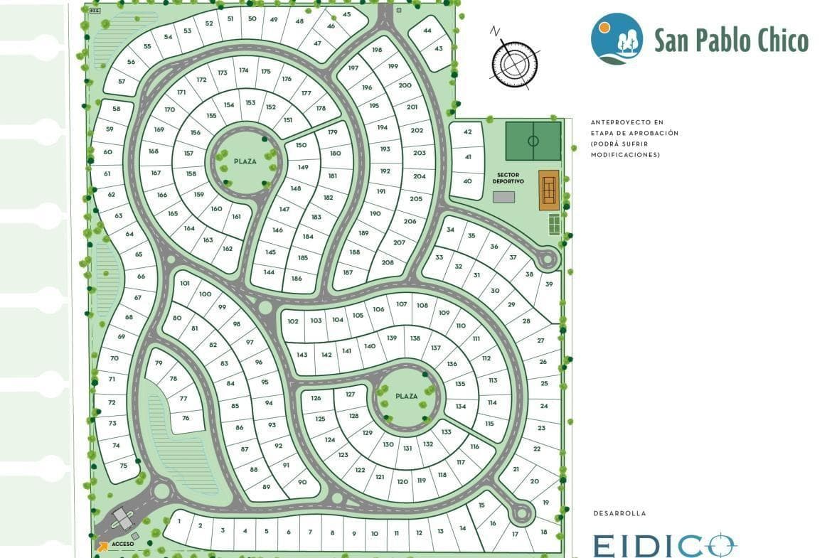 Lot for Sale in San Pablo Chico, Pilar—Beautiful, Full Sun Exposure