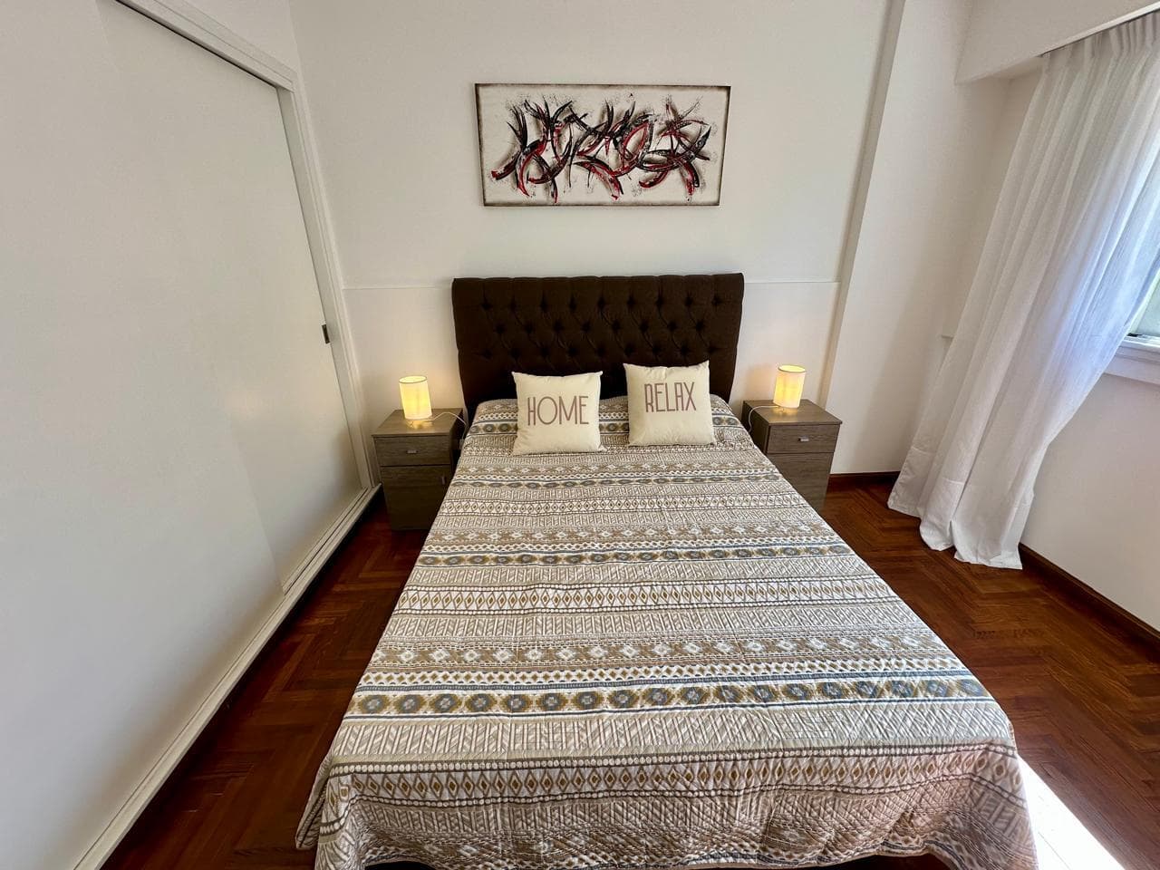 2-Room Apartment, Partially Renovated, Furnished, Side View of the Ocean