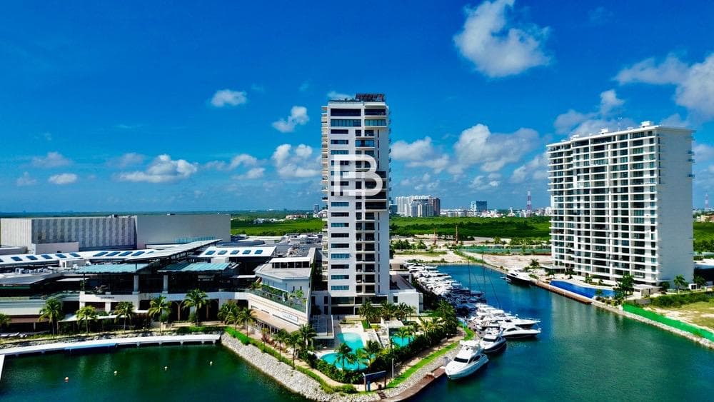 Marina Condos Puerto Cancún: Fully Furnished Apartment for Rent