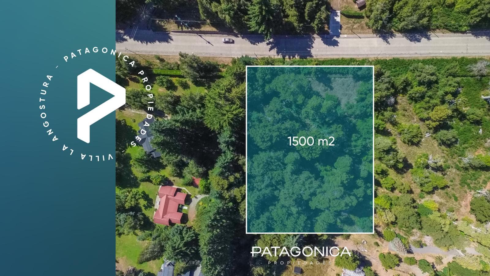 FOR SALE: 1,500 m² LOT, SUITABLE FOR 3 UF, PUERTO VILLA LA ANGOSTURA