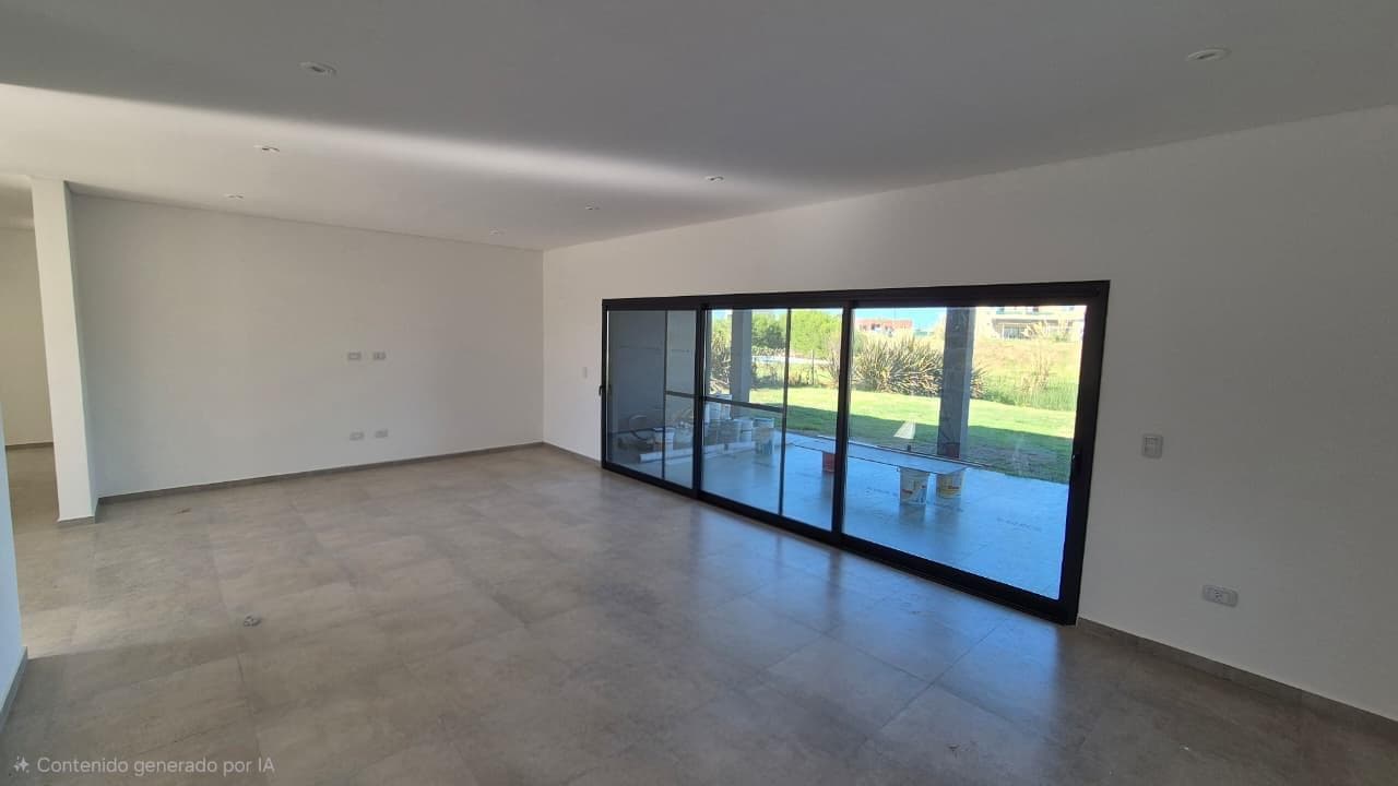FOR SALE: Brand-new single-story house in Canton Norte overlooking a body of water