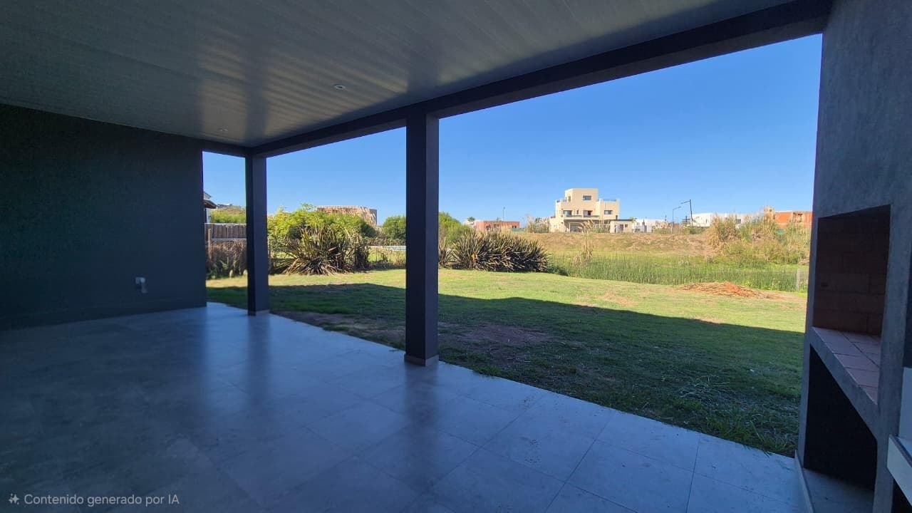FOR SALE: Brand-new single-story house in Canton Norte overlooking a body of water