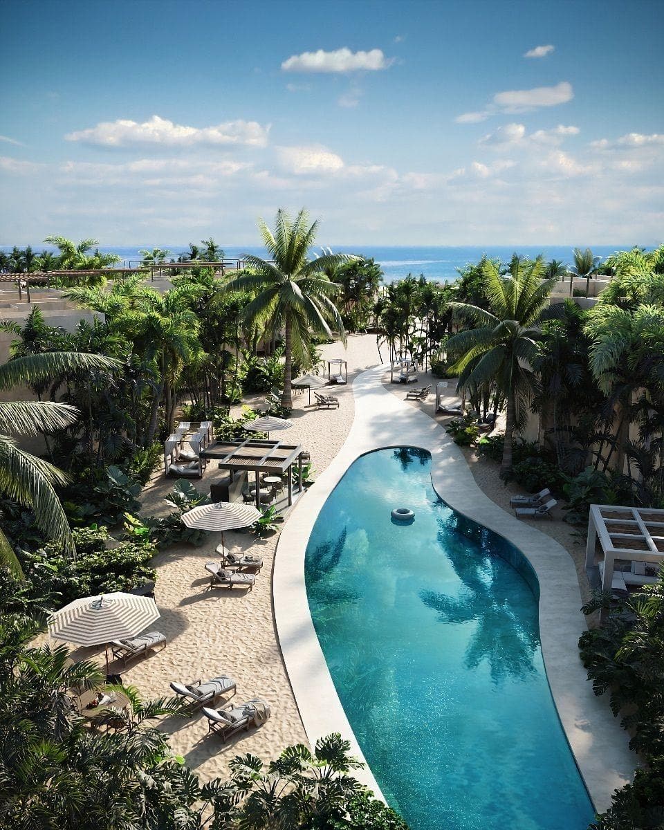 Apartment for Sale on Chicxulub Beach in Puerto, Mérida, Yucatán
