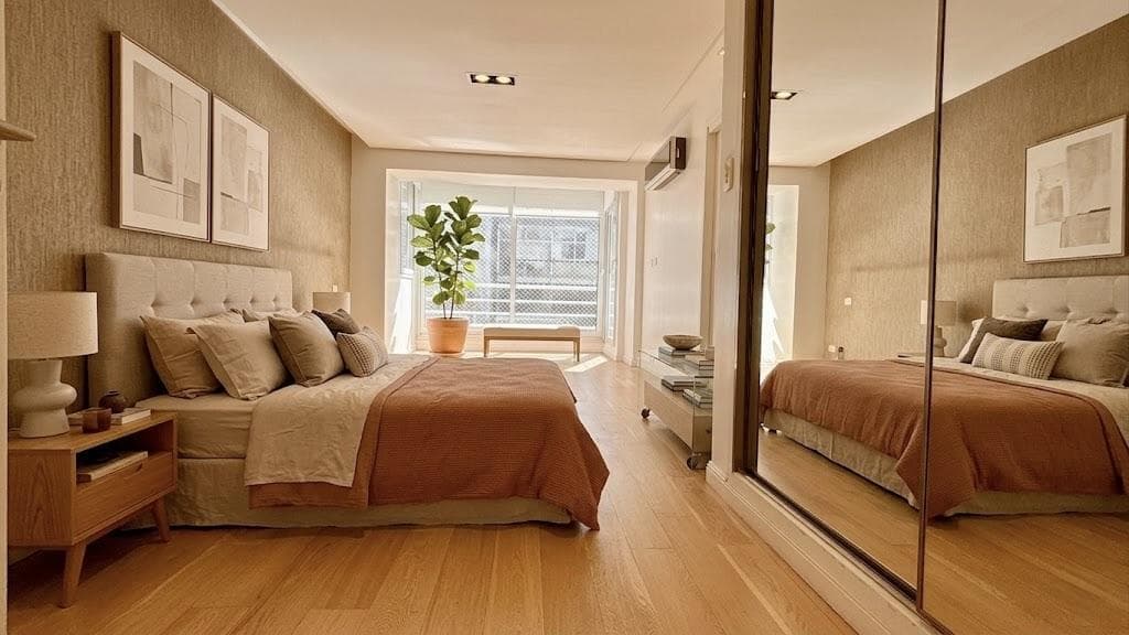 Spacious, Fully Renovated Apartment with Garage – 6 Rooms - Plaza Las Heras