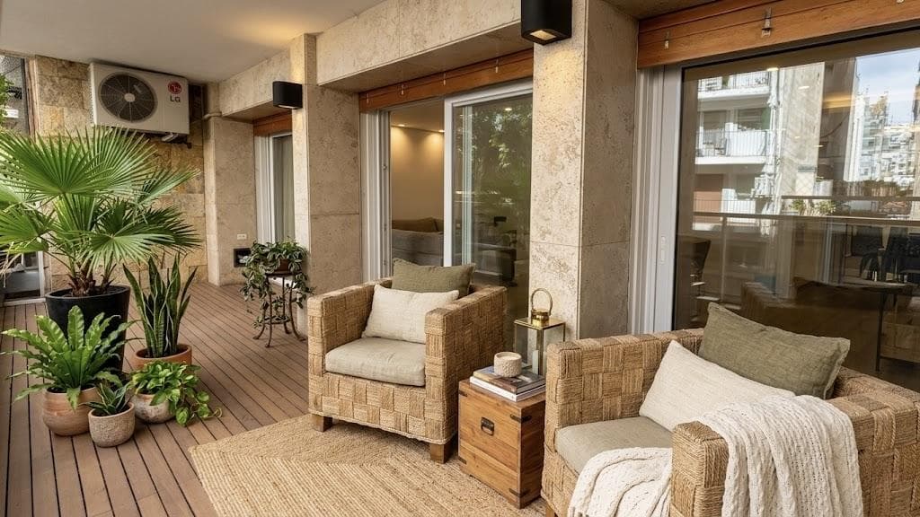 Spacious, Fully Renovated Apartment with Garage – 6 Rooms - Plaza Las Heras