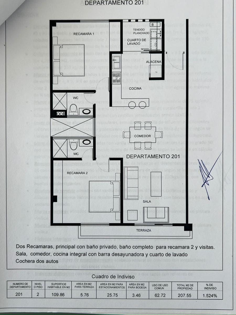 APARTMENT FOR SALE IN CORDILLERA DEL MARQUEZ