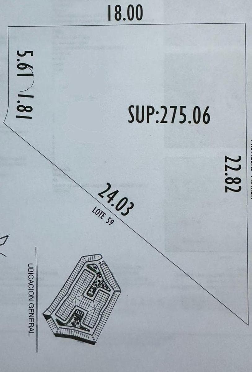 LAND ON A STREET IN THE CENNET NEIGHBORHOOD