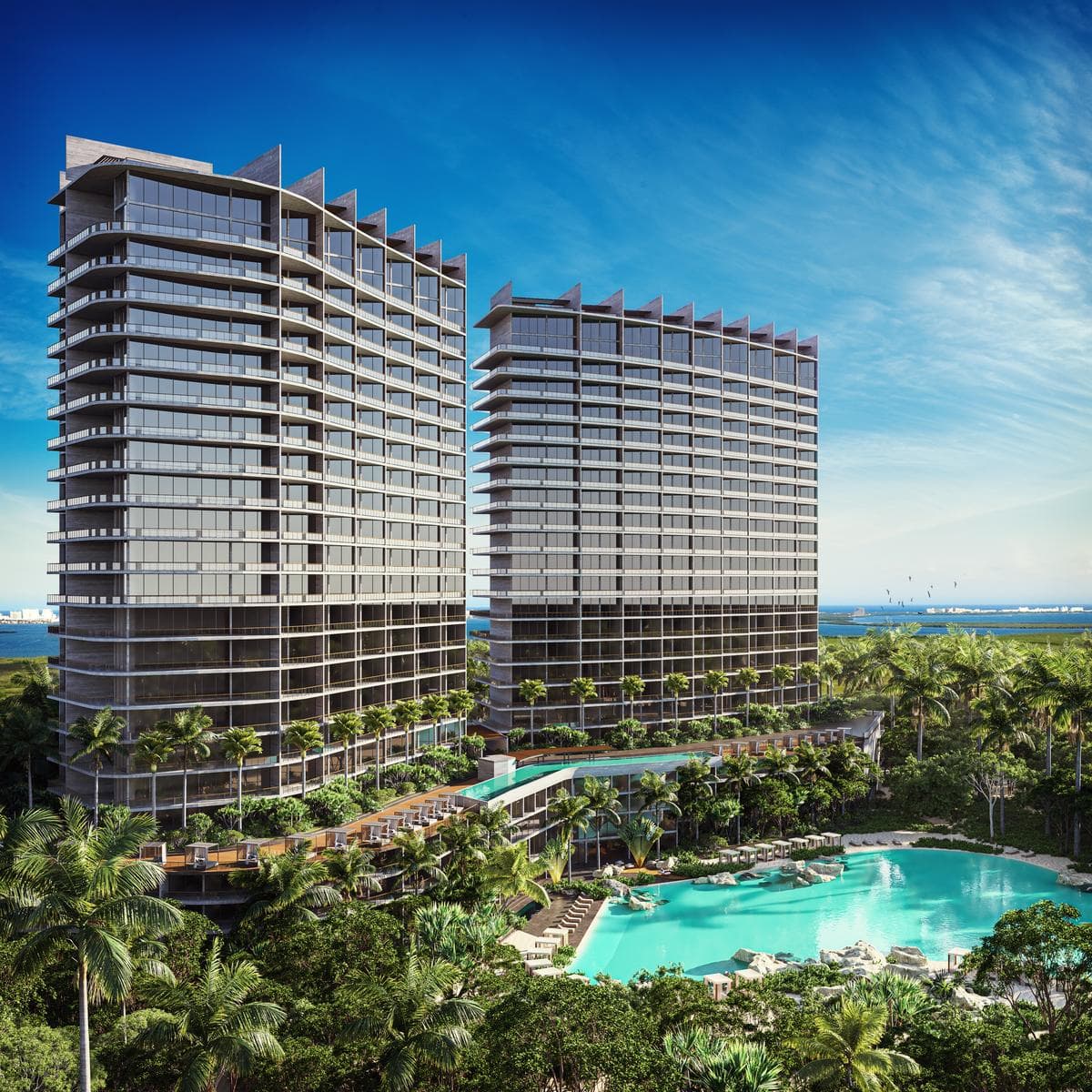 Pre-sale Apartment, 2 Bedrooms, Colosio Blvd., Cancún.
