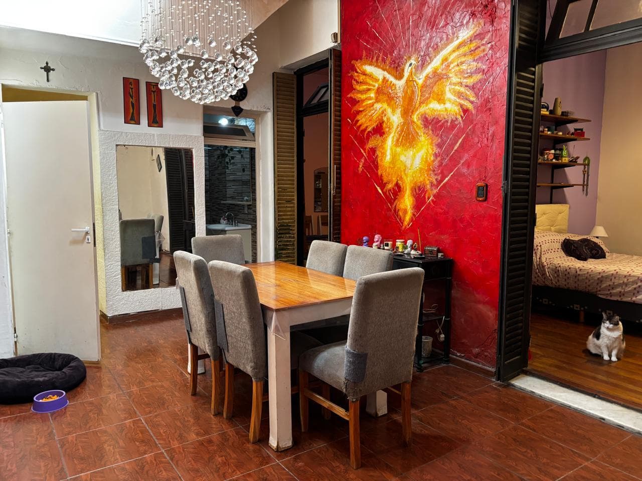 Spacious apartment, 4 rooms, Villa Gral. Mitre, no maintenance fees. Large terrace and barbecue