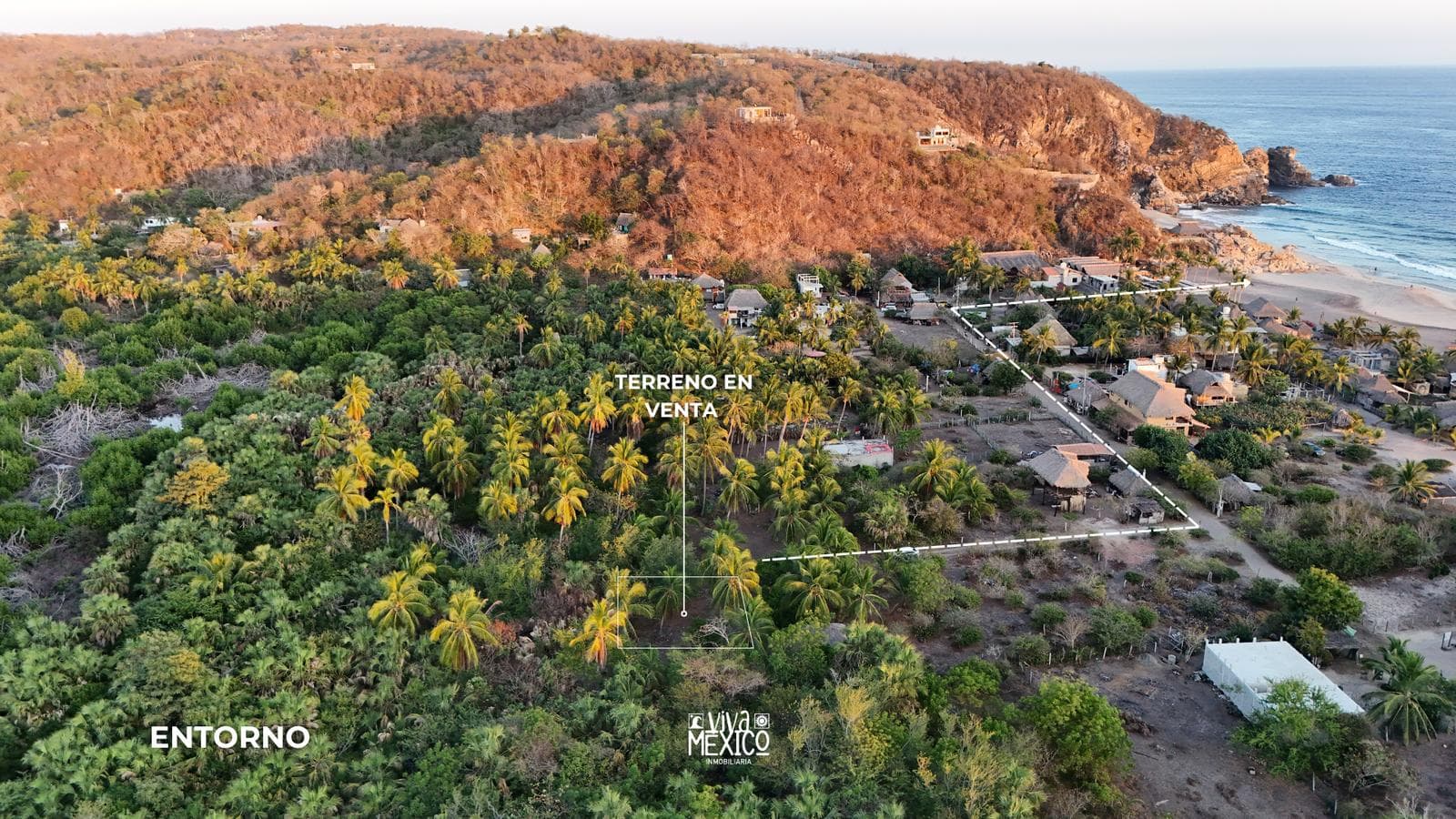 Land for Sale in Playa Ventanilla, Tonameca, Oaxaca