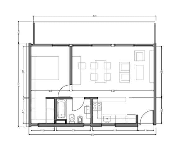 2-Bedroom Apartment for Sale in Saavedra; Optional Parking Space; 4th Floor; Horizontal Layout; Available Immediately