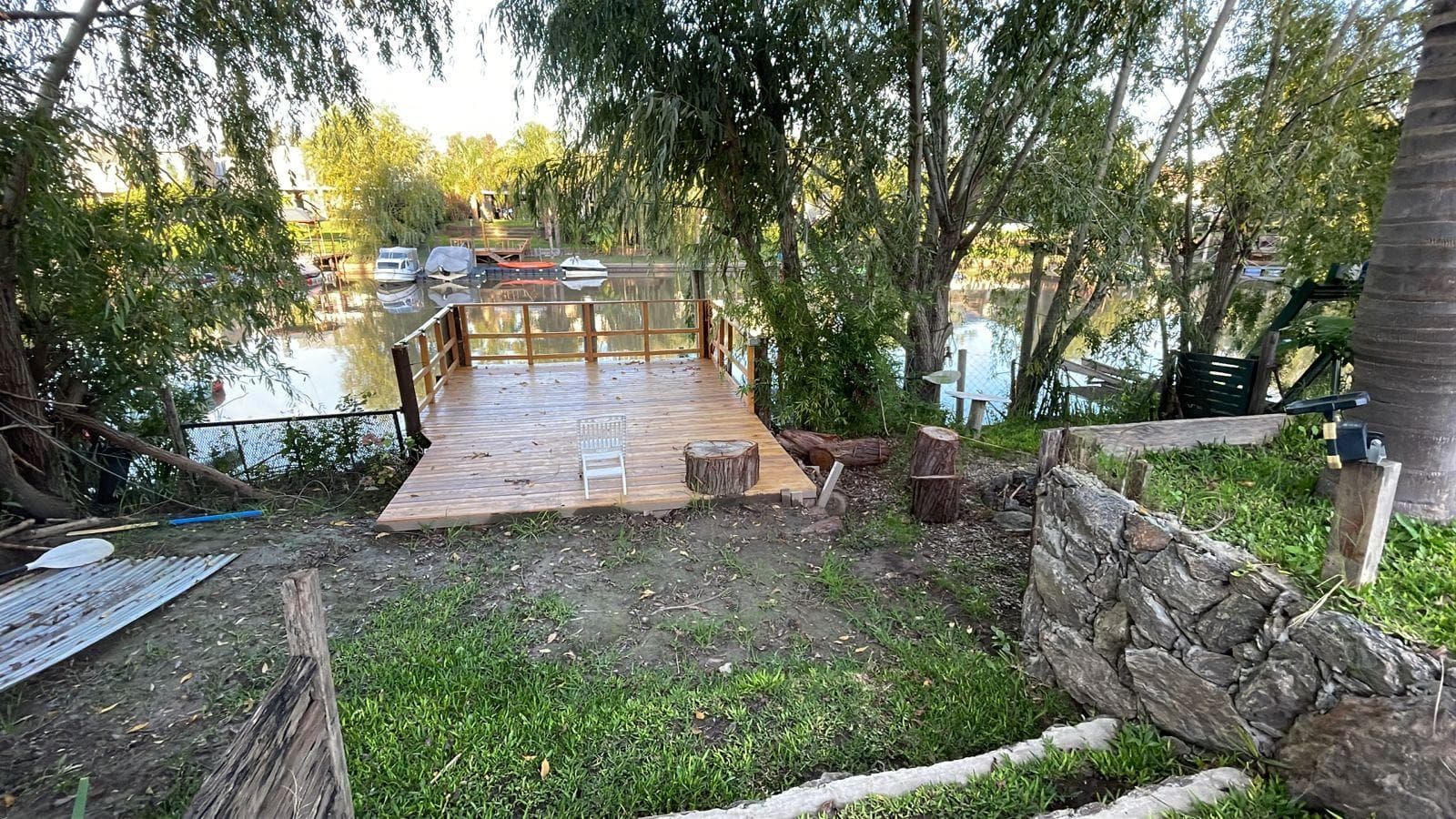 House for sale in the San Marco neighborhood with access to the river.