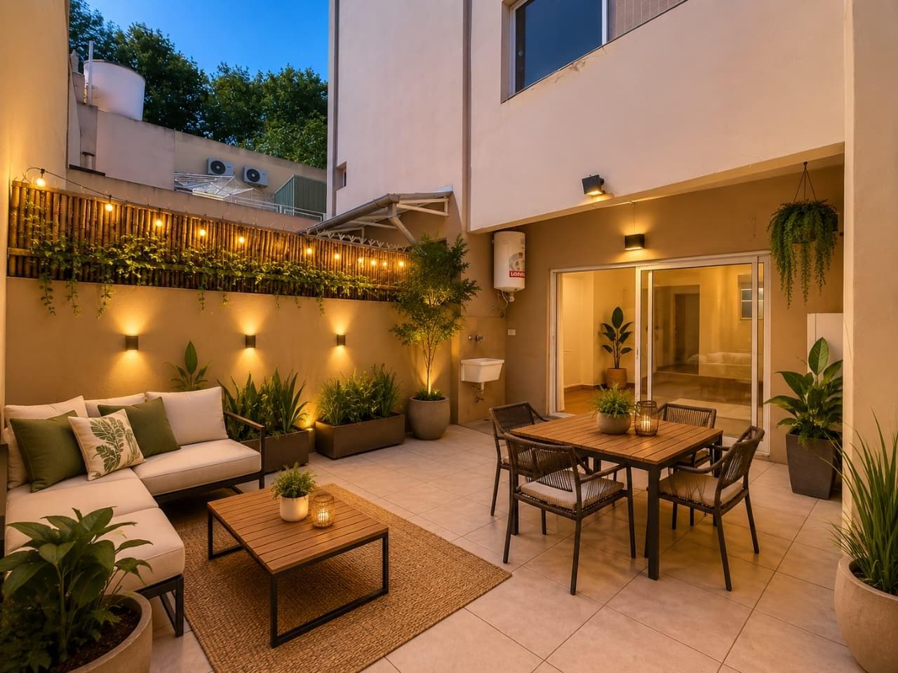 2-ROOM APARTMENT ON THE GROUND FLOOR. MODERN. COURTYARD. VILLA URQUIZA