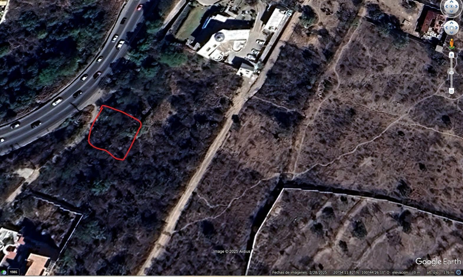 Land for sale in Barrio del Caracol, San Miguel de Allende, Guanajuato.