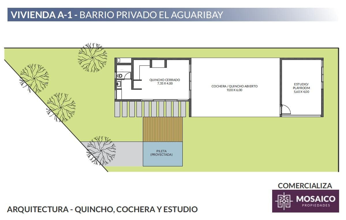 House for Sale - Under Construction (Gray) - Aguaribay Gated Community