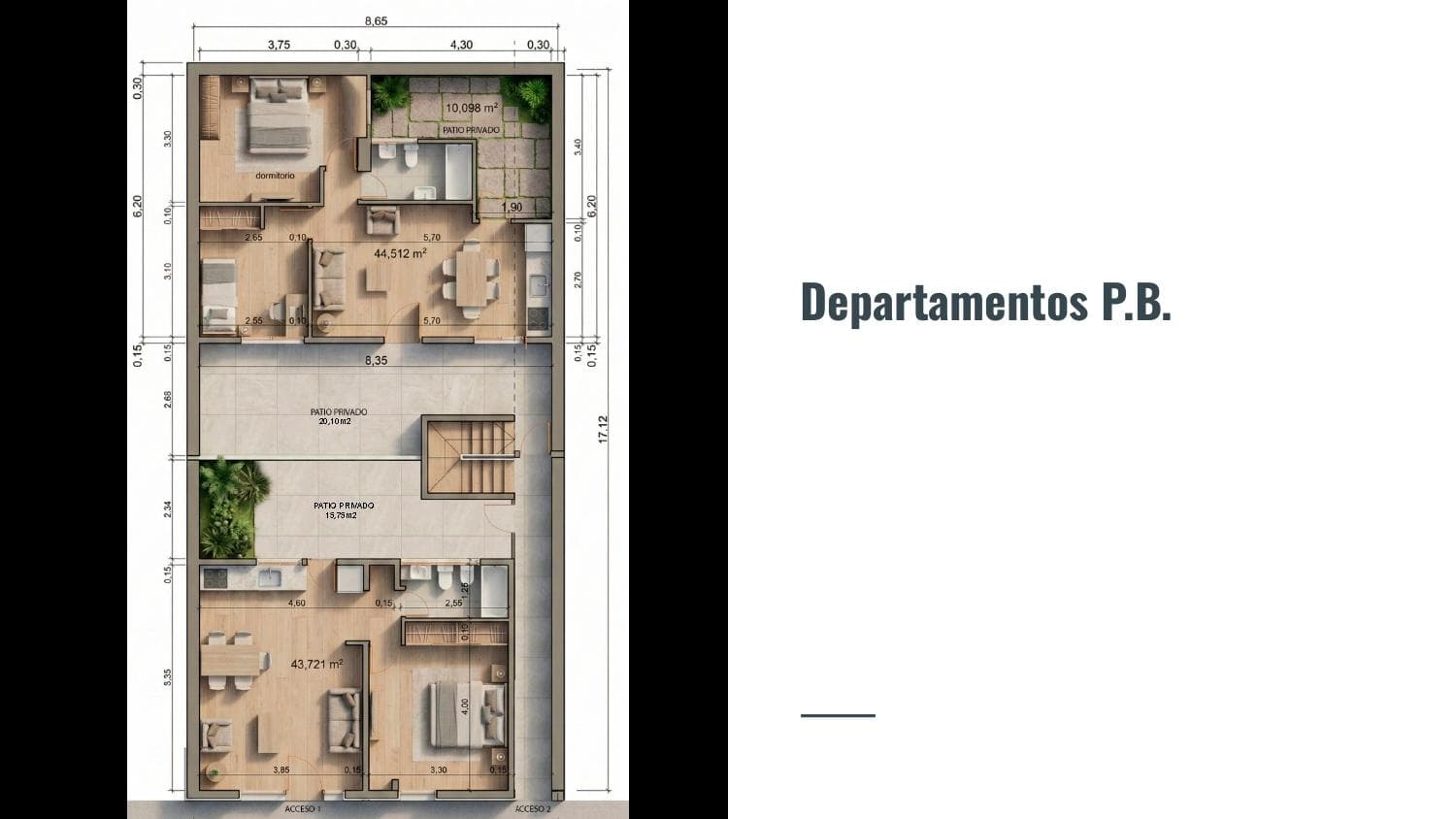 Brand-New Modern Apartment in San José with a Patio