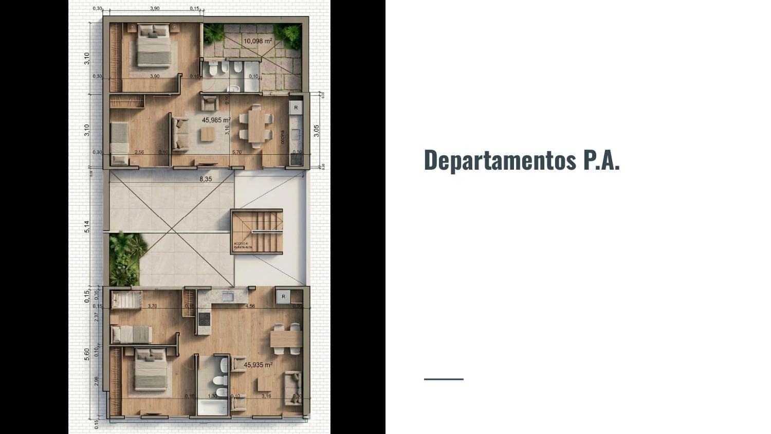 Brand-New Modern Apartment in San José with a Patio