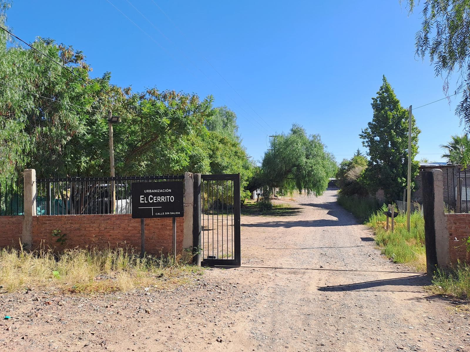Semi-private B-class lot for sale in EL CERRITO