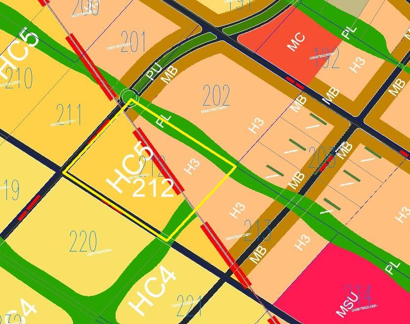 30-hectare Lot for Sale, H3 and HC5 Zoning, in Playa del Carmen, Quintana Roo, Mexico.