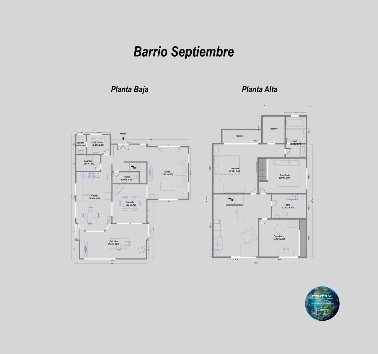 5-room house for sale with a pool, Septiembre Gated Community, Escobar