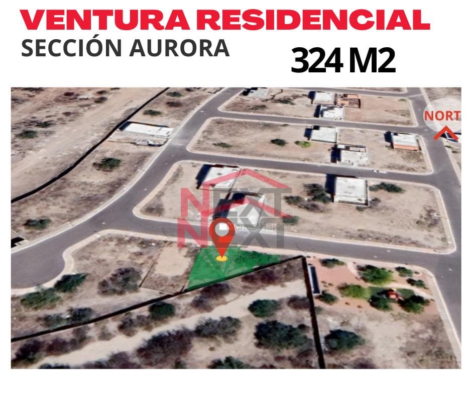 SE VENDE TERRENO EN VENTURA RESIDENCIAL