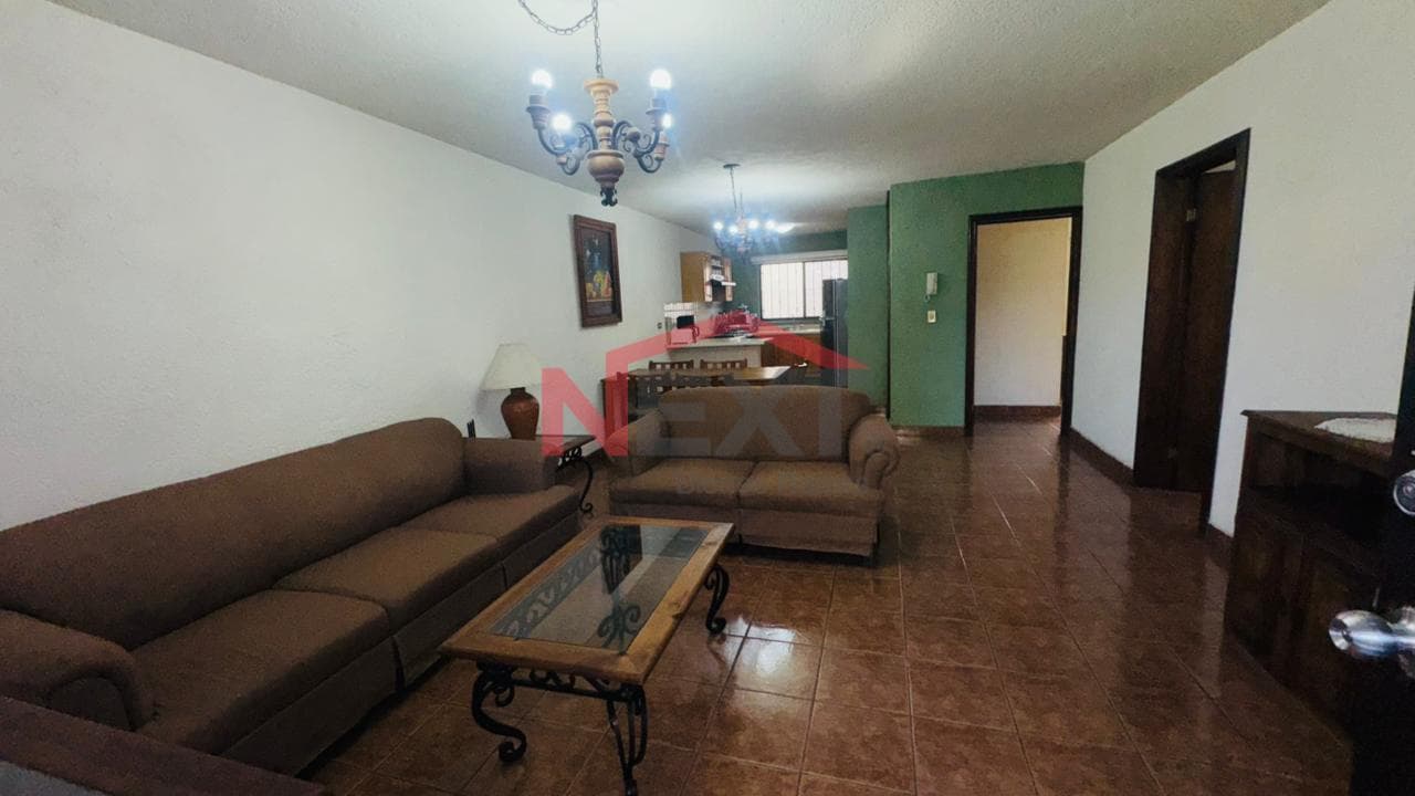 "Furnished apartment for rent in the Jardines del Valle neighborhood"