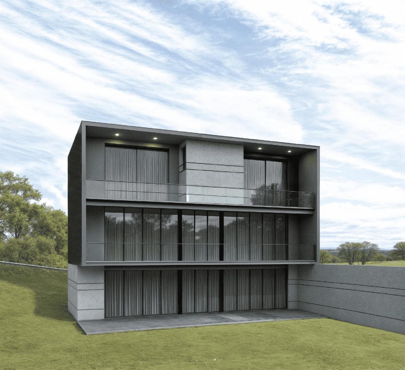 House for Sale in La Vista, Huixquilucan, with Balconies and 4 Bedrooms