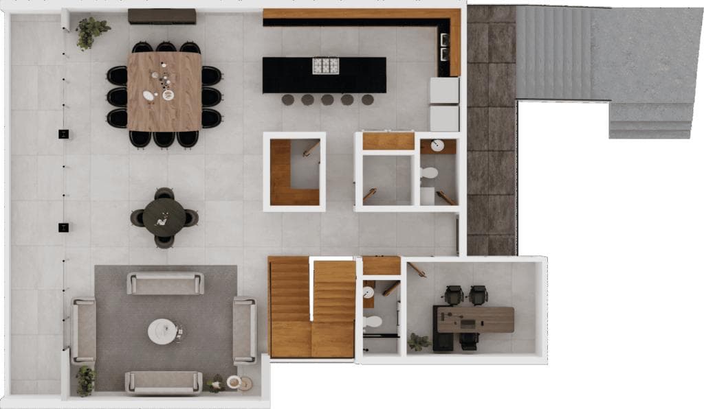 Casa en Venta en La Vista Huixquilucan con Balcones y 4 Recámaras
