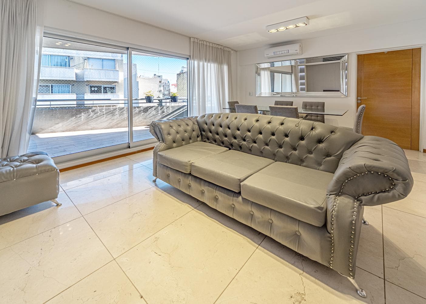4-room apartment for sale with a balcony, terrace, and barbecue.