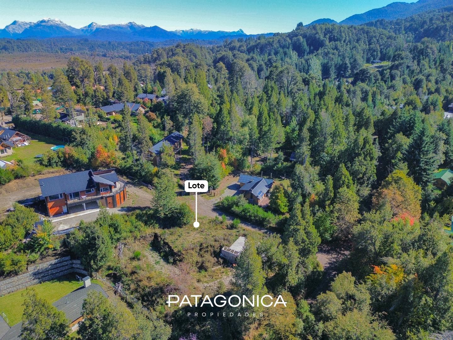 Lot in Las Balsas, 1,190 m², Villa La Angostura