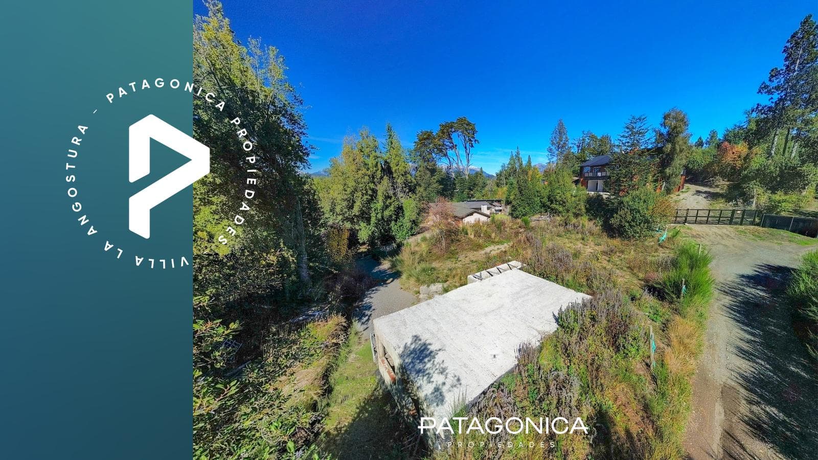 Lot in Las Balsas, 1,190 m², Villa La Angostura
