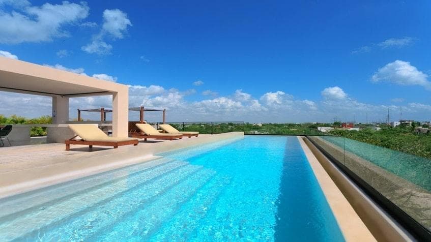Luxury 1-Bedroom Apartment for Rent | Kaab At The Park, Playa del Carmen