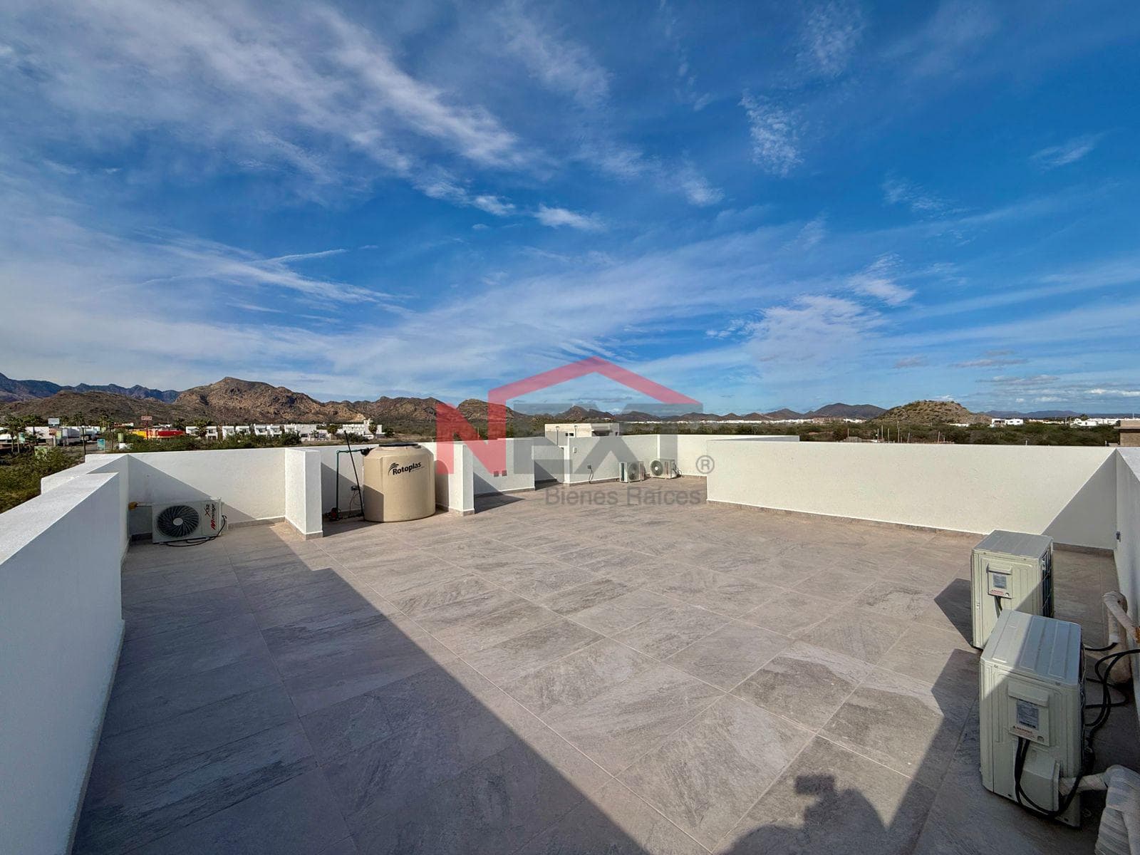 New House Near the Beach with a Pool, Panoramic Terraces, and High-Quality Finishes.