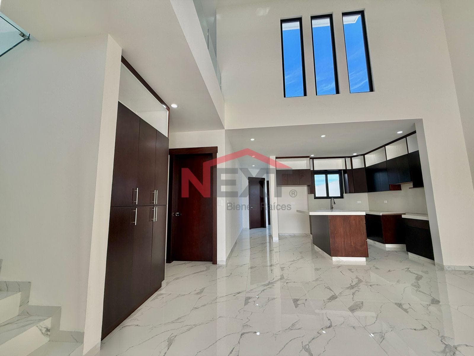 New House Near the Beach with a Pool, Panoramic Terraces, and High-Quality Finishes.