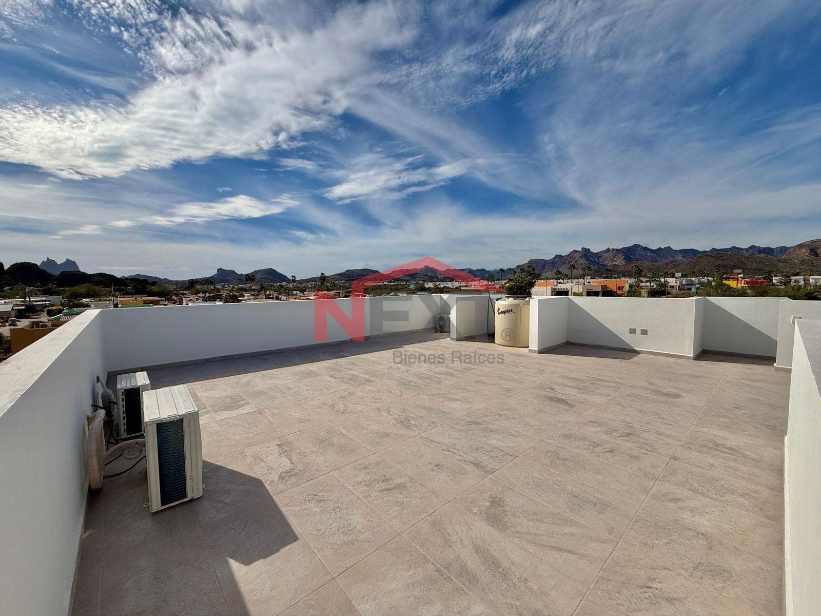 New House Near the Beach with a Pool, Panoramic Terraces, and High-Quality Finishes.